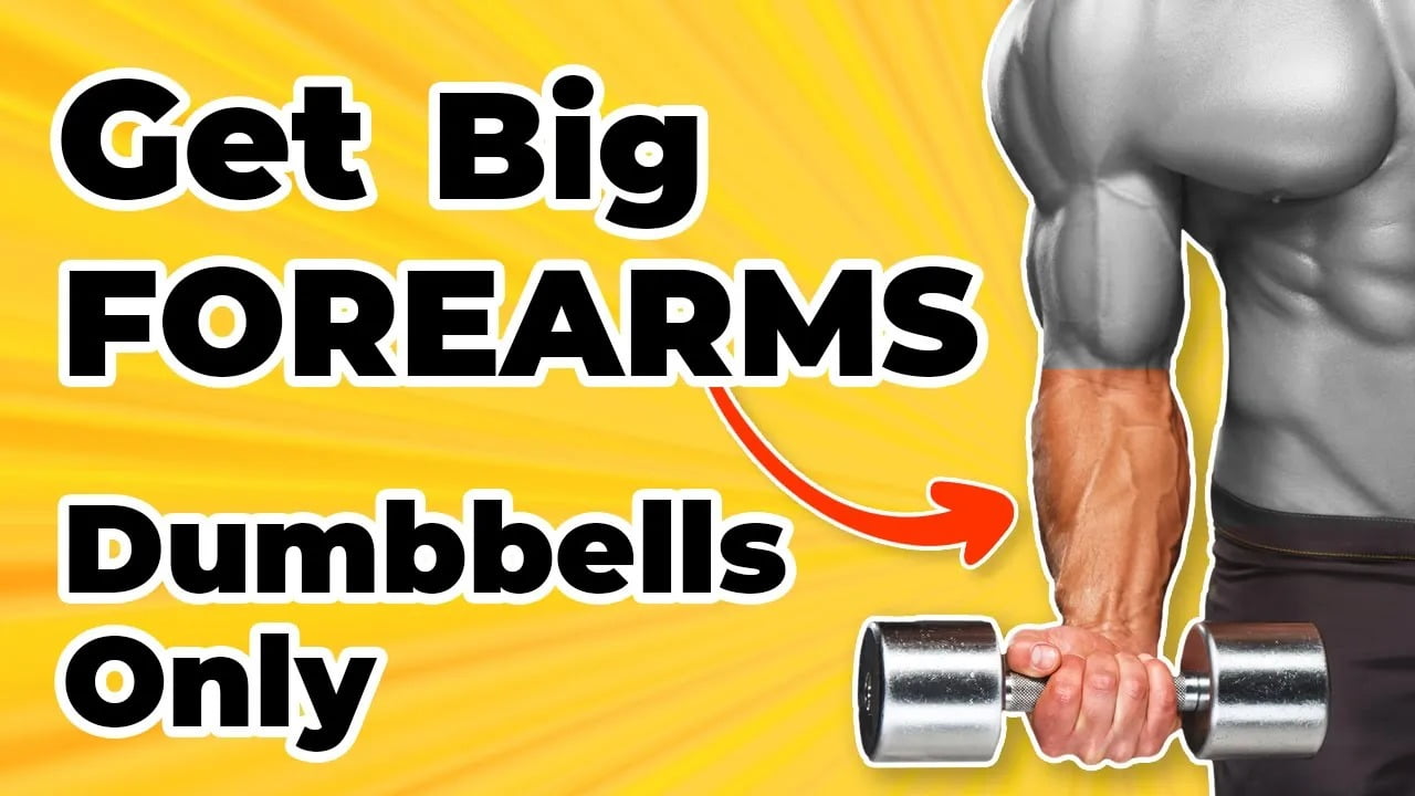 Get Superhero-Like Arms with This Insane Dumbbell Forearms Workout!