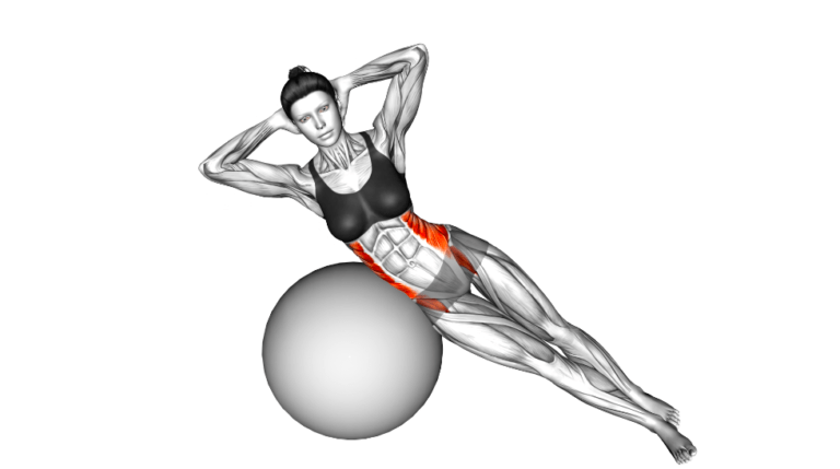 10 Yoga Ball Oblique Exercises For A Strong And Toned Core