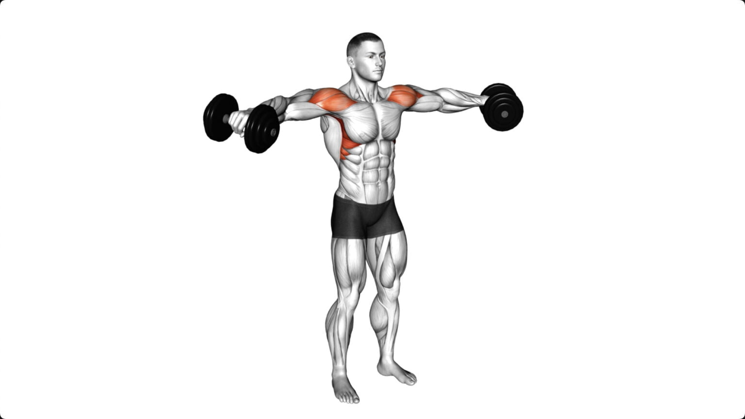 5 Best Exercises For Mid Delts With Dumbbells - Get Sculpted Shoulders 